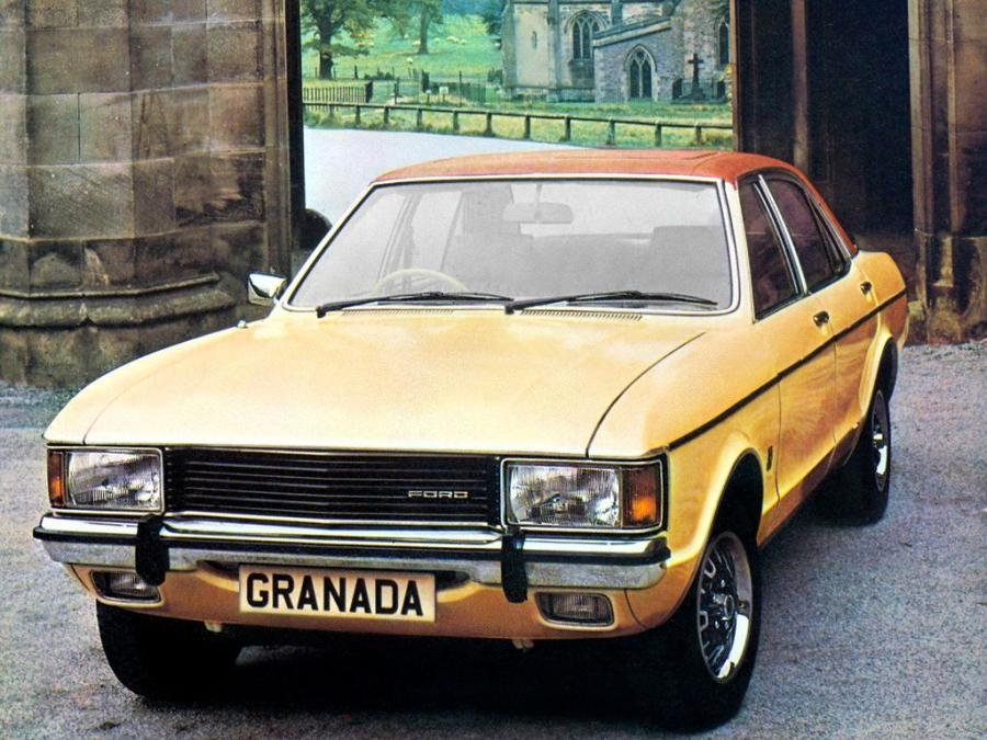 Ford Granada 4-Door Saloon (UK) '1972